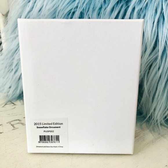 Pandora, 2015, Snowflake, Christmas, Ornament, Porcelain, Like New - Picture 15 of 16